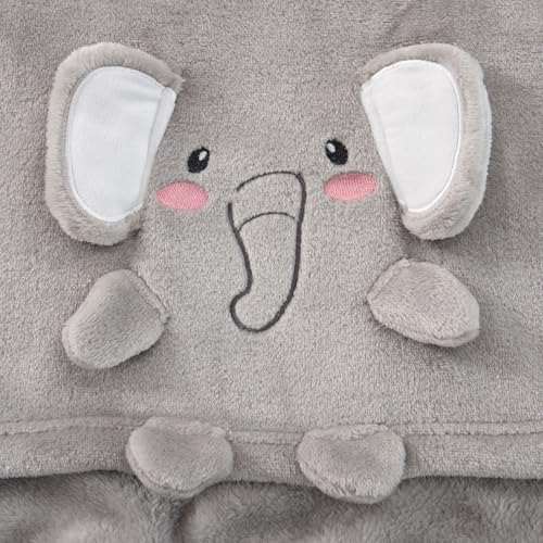 Babyhuggle Foldable Elephant Plush Blanket 1