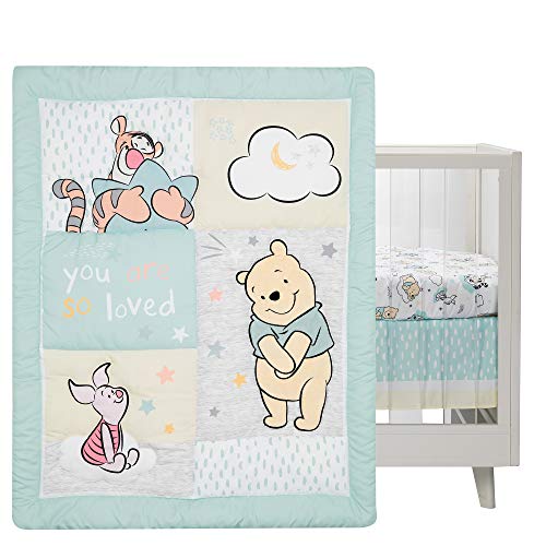 Lambs Ivy Disney Baby Winnie The Pooh Hugs 3-Piece Crib Bedding Set