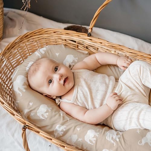 CIVARUA KIDS Stretchy Ultra Soft Bassinet Sheet Set 3-Pack 1