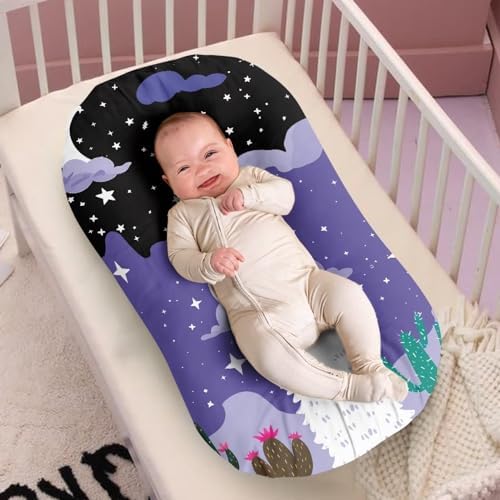 ZDCUSTOM Alpaca Printed Bassinet Sheets for Baby Girls