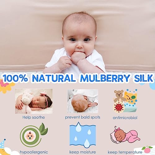 PROMEED Silk Bassinet Sleeve for Baby Bald Spots