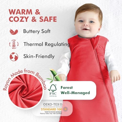 HAPIU Unisex Bamboo Rayon Sleep Sack TOG 10