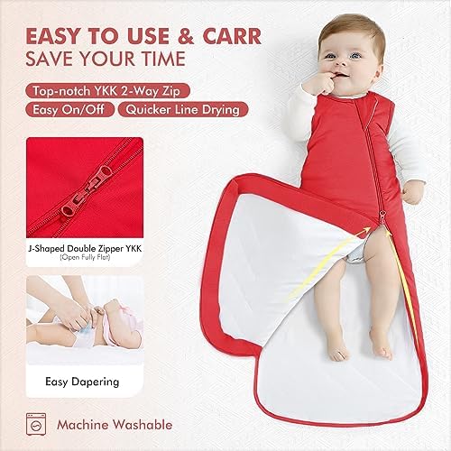 HAPIU Unisex Bamboo Rayon Sleep Sack TOG 10
