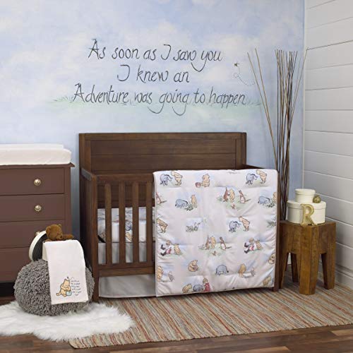 Disney Winnie The Pooh Crib Bedding Set 6 Piece