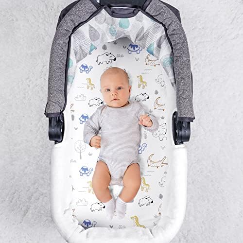 PHF 100 Cotton Bassinet Sheets 2 Pack - Woodland Animals