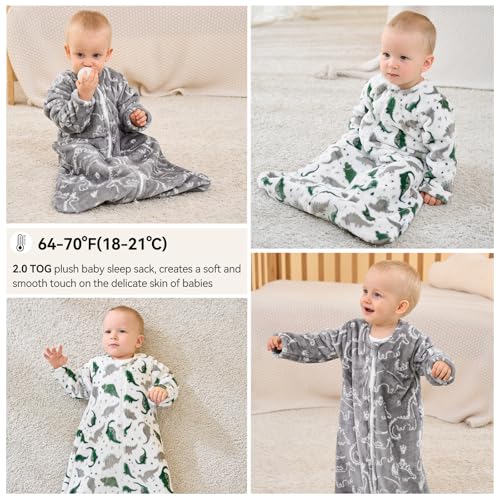 Unnivoll Fleece Sleep Sack for 18-24 Months Toddler