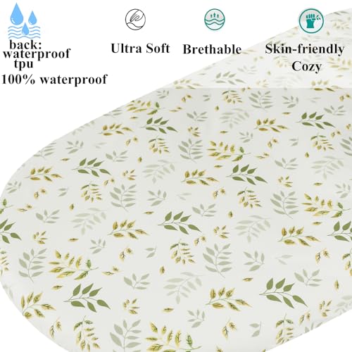 Fadacudan Waterproof Bassinet Sheets 2 Pack 1