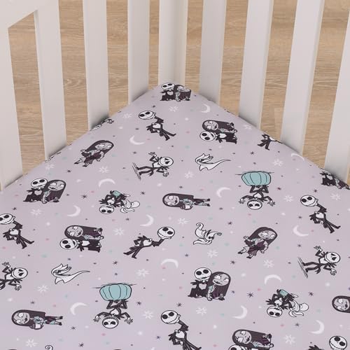 NoJo Disney Nightmare Before Christmas Crib Sheet 1