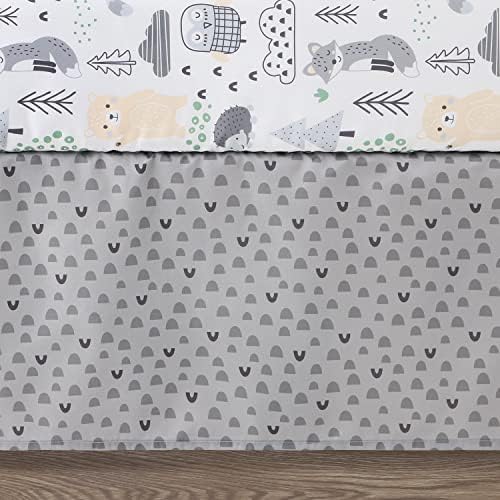 The Peanutshell 5 Piece Baby Crib Bedding Set - Woodscape