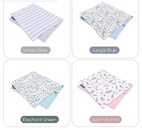 WelsLife Breathable 3D Air Mesh Cradle Bedding Set 1