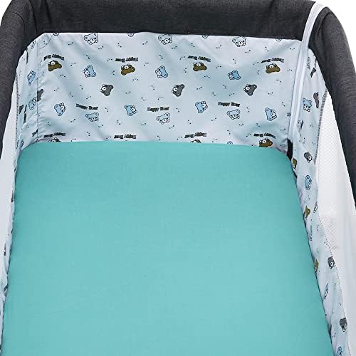 Tontukatu Bassinet Sheet Set 4 Pack Fitted Sheets