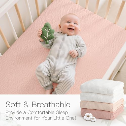 Amrcbb Baby Organic Fitted Crib Sheets 2 Pack