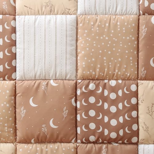 The Peanutshell 3-Piece Crib Bedding Set - Boho Celestial