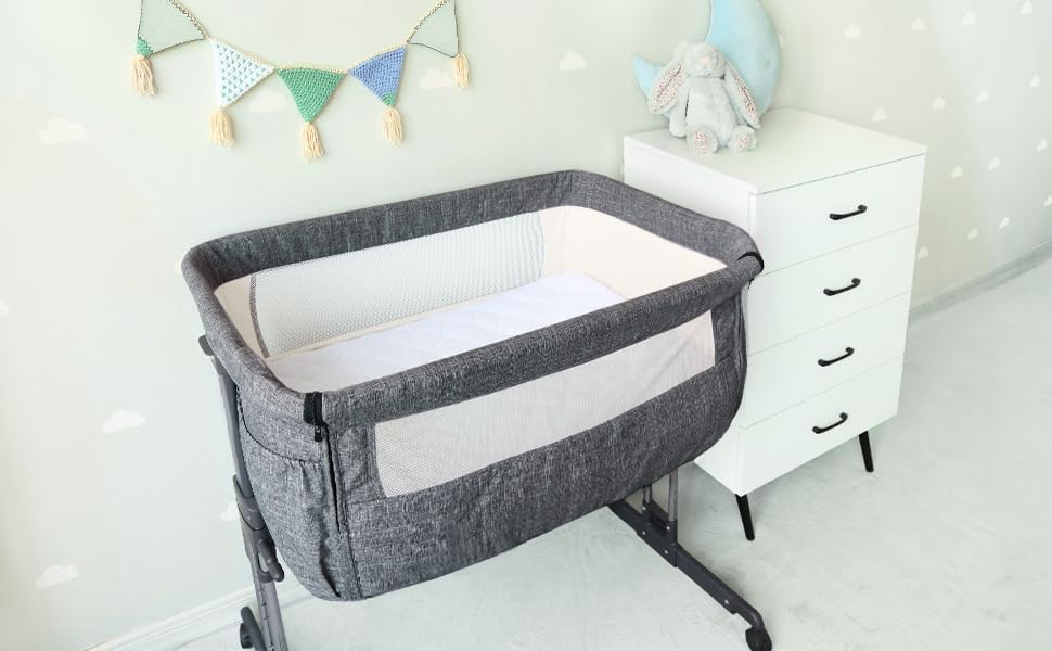 Biloban Waterproof Cradle Bassinet Mattress Protector 2 Pack