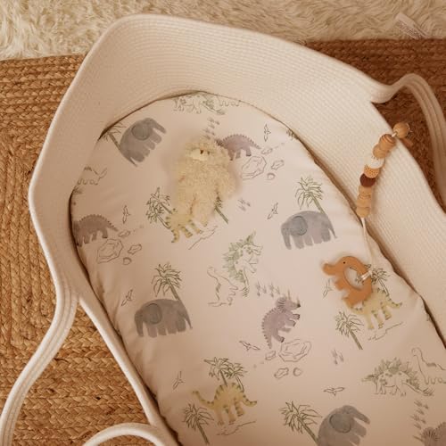 GLLQUEN Baby Bassinet Sheets Set 2-Pack 1