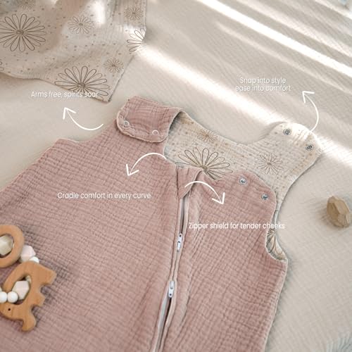 Lulumoon Sleep Sack Muslin for 9-15 Month Baby