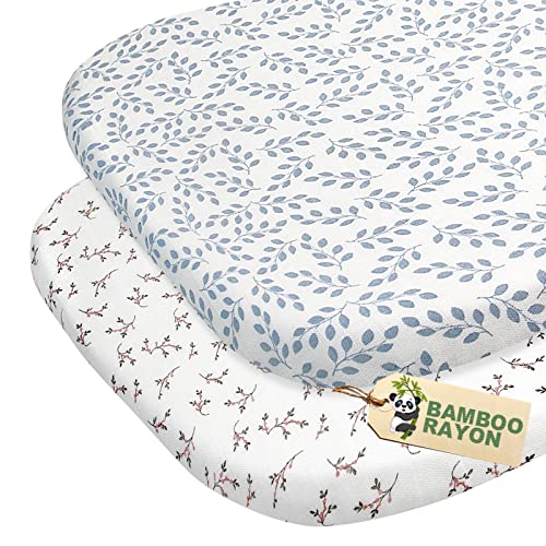 Coldwind Muslin Bassinet Sheets 2 Pack - Soft Breathable