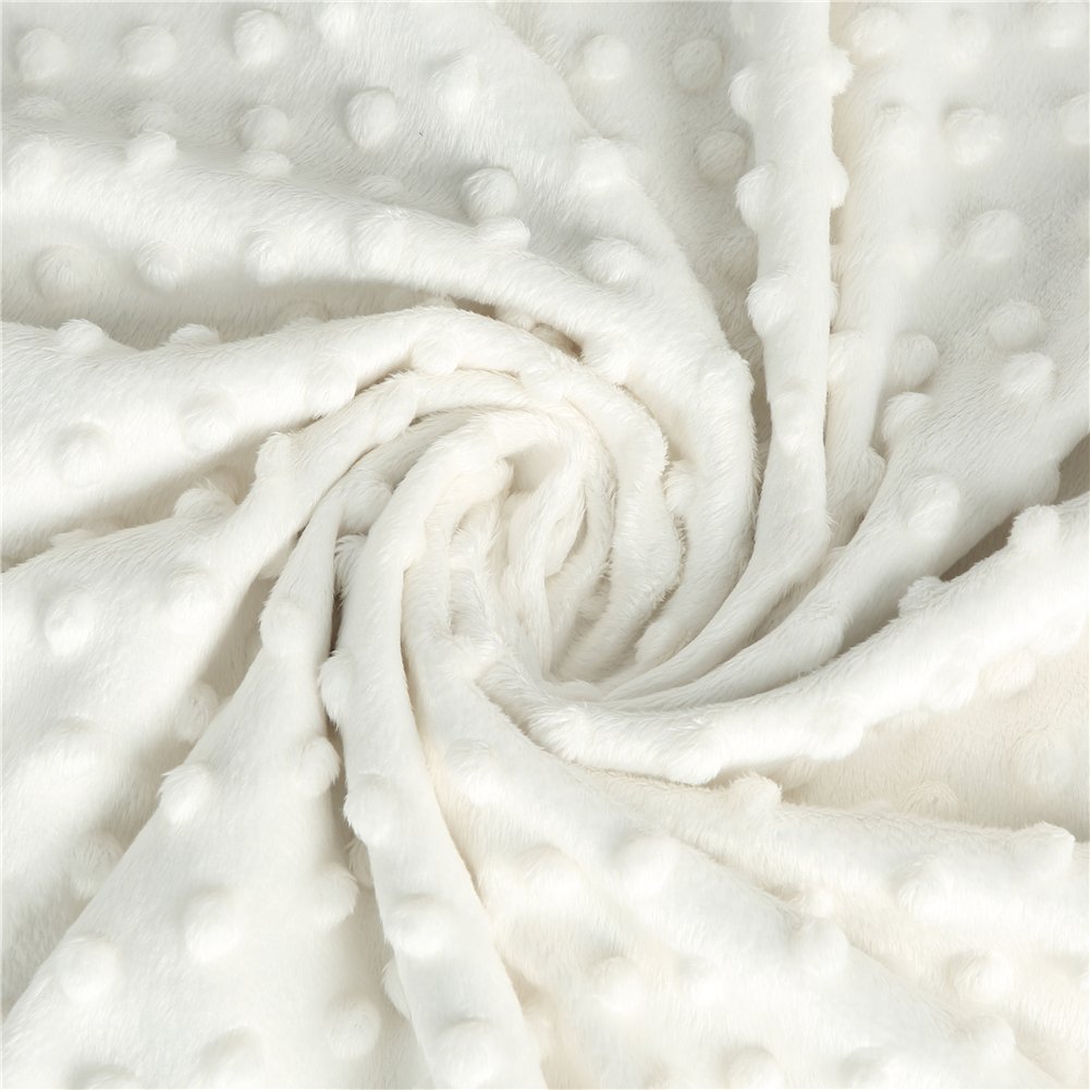 BORITAR Baby Blanket Minky 30 x 40 Inch