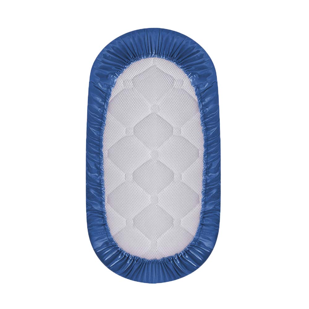 Pro Goleem Navy Blue Crib Sheet for Soft Baby Hair
