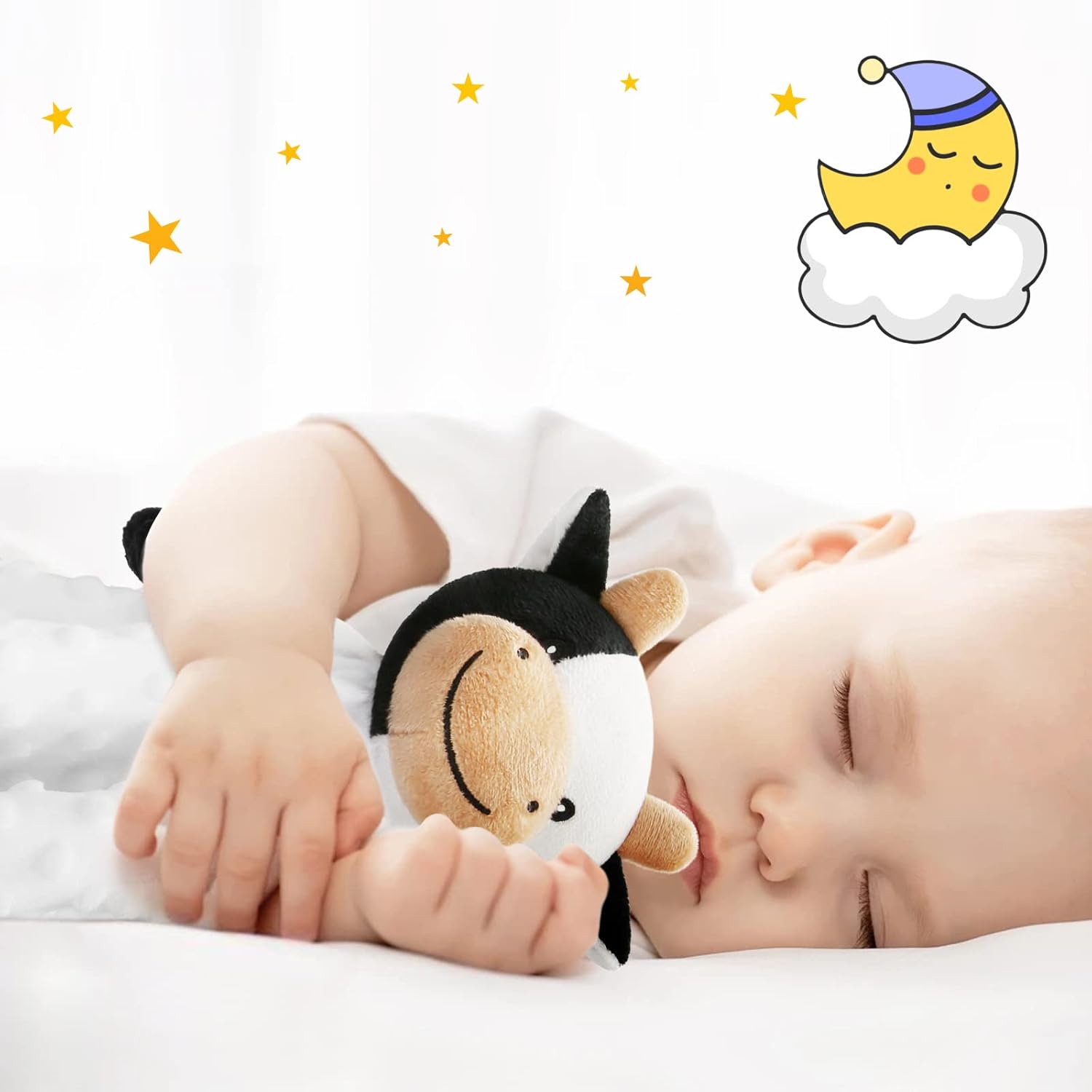 Pro Goleem 16 Inch Cow Security Blanket for Babies