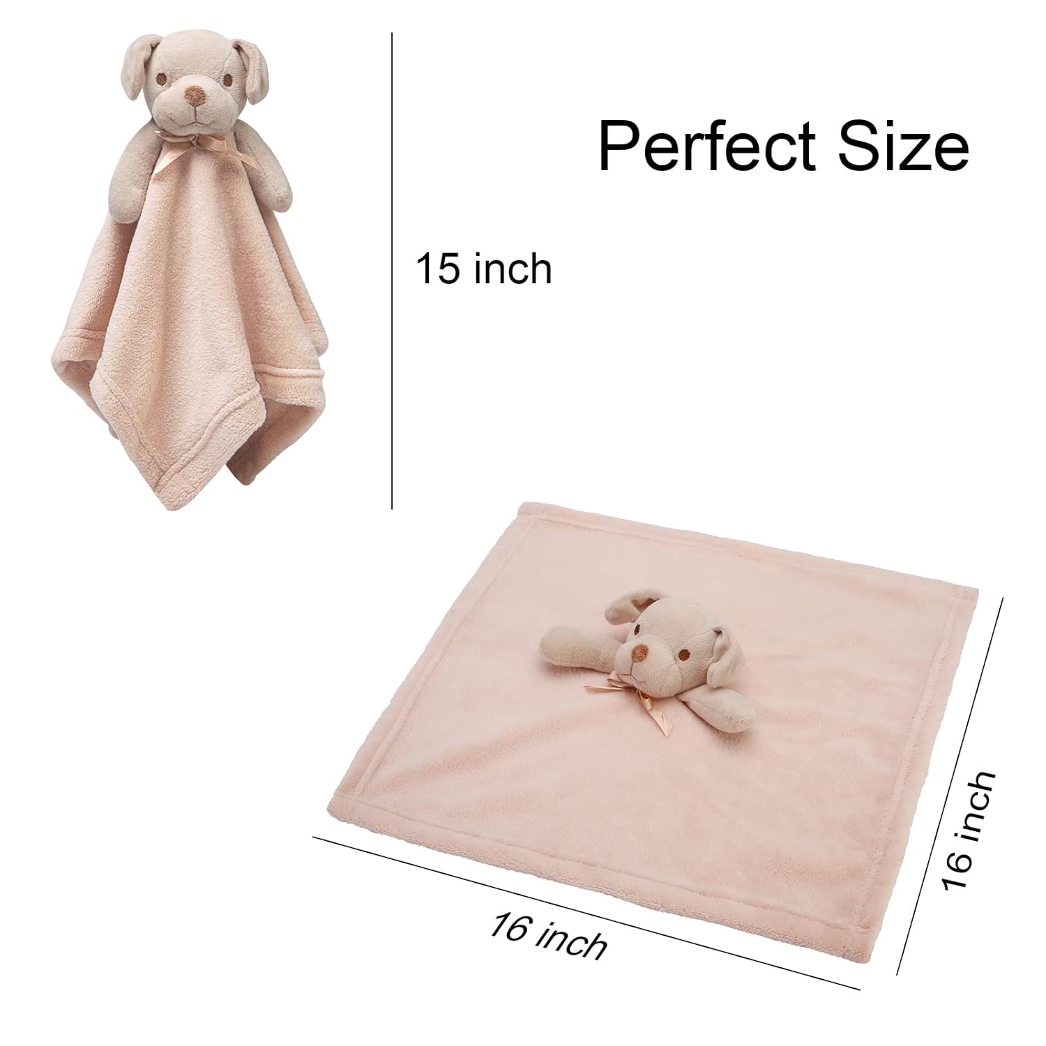 Pro Goleem Dog Security Blanket Brown 16 Inch