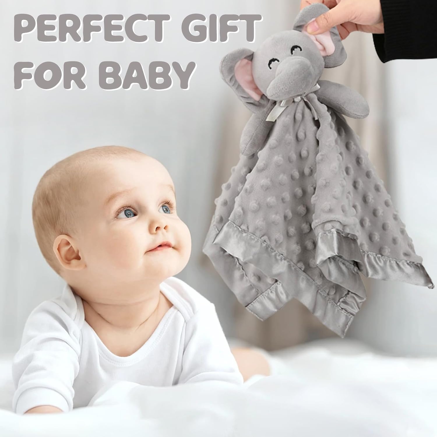 Pro Goleem Elephant Security Blanket 16 Inch