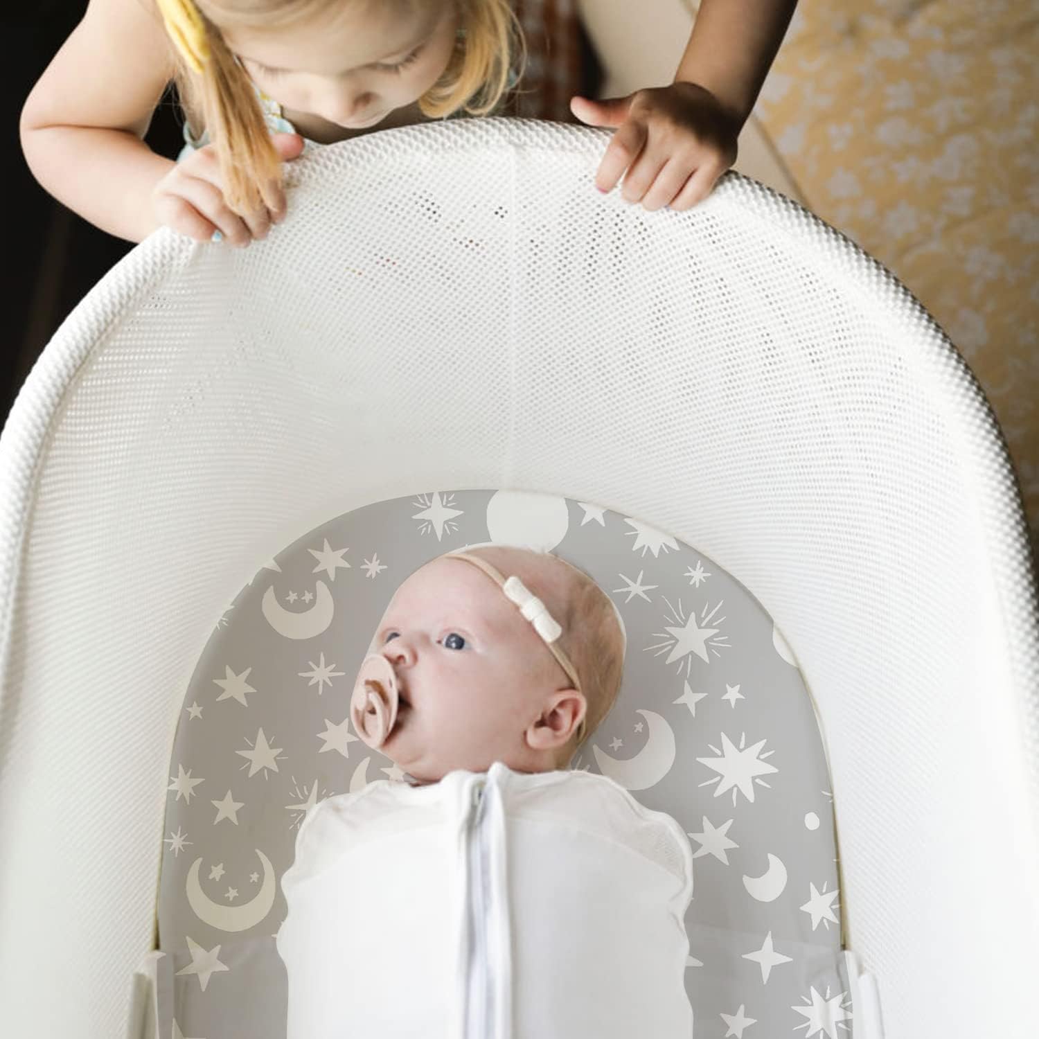 Plushii Dinosaur Bassinet Sheets 3 Pack
