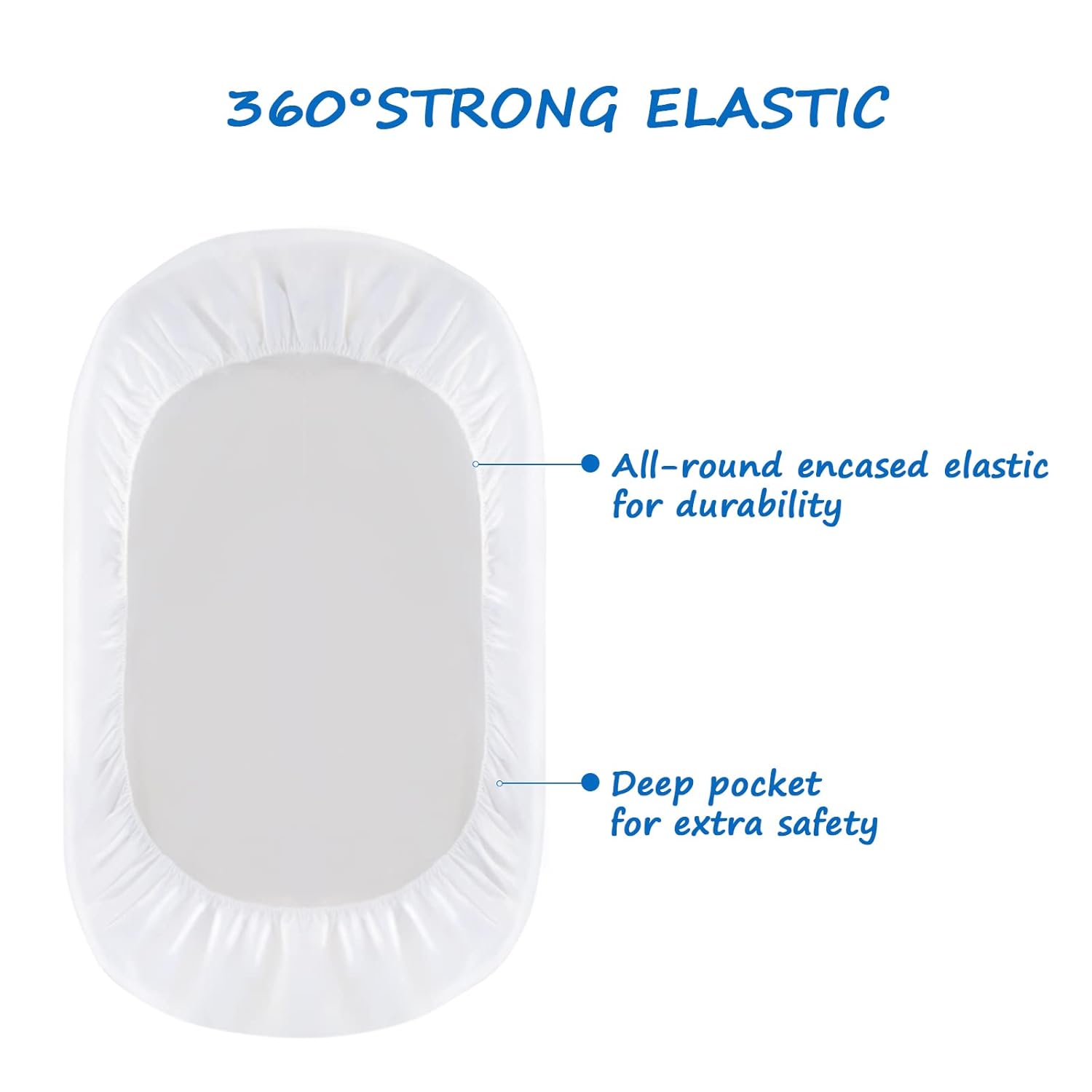 Coldwind Waterproof Bassinet Sheets 2 Pack