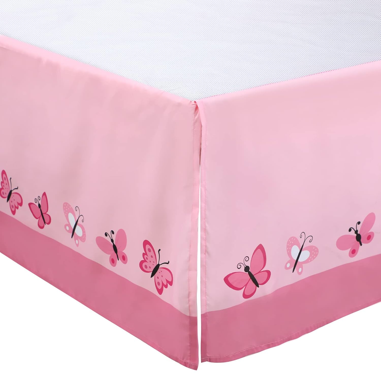 Tudomro 3-Piece Butterfly Crib Bedding Set for Girls