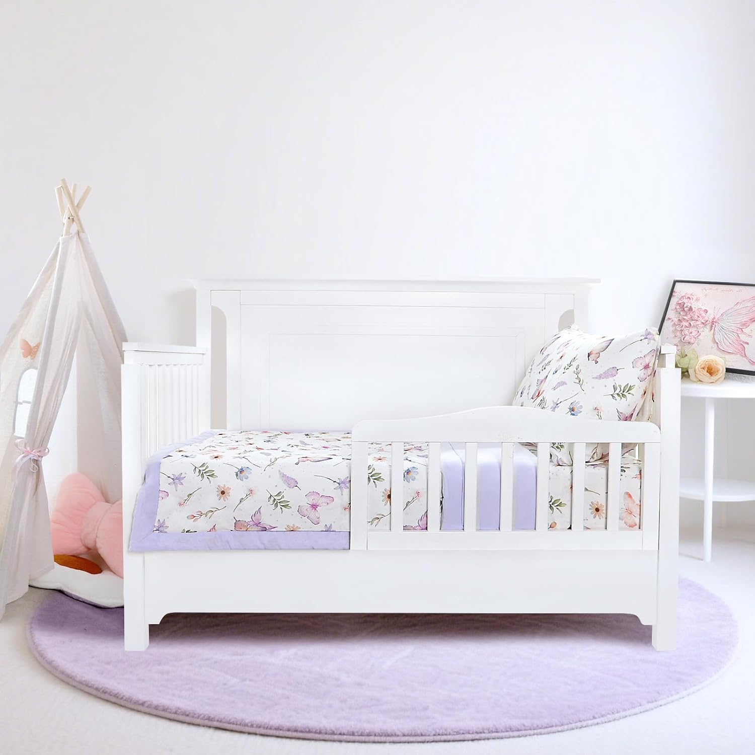 Pea Pod Muslin Bedding Set 3-Piece for Baby Toddler
