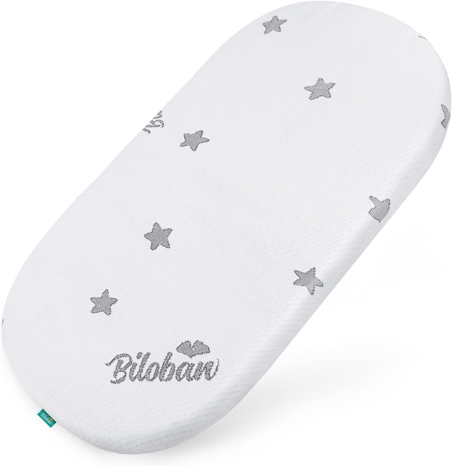 Biloban Bassinet Mattress Pad 13x30x08 Waterproof Breathable