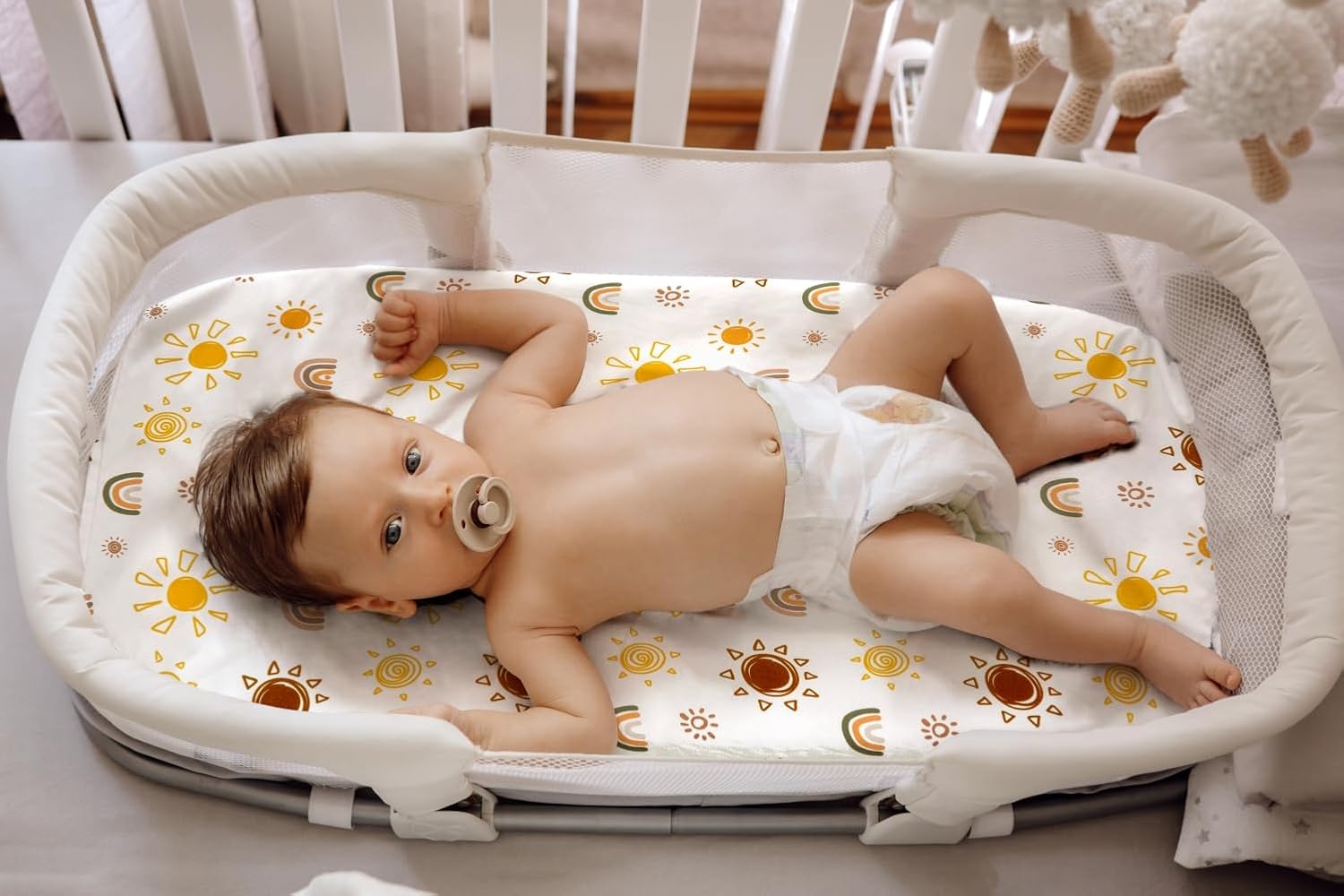 Jolas House 4 Pack Boho Bassinet Sheets