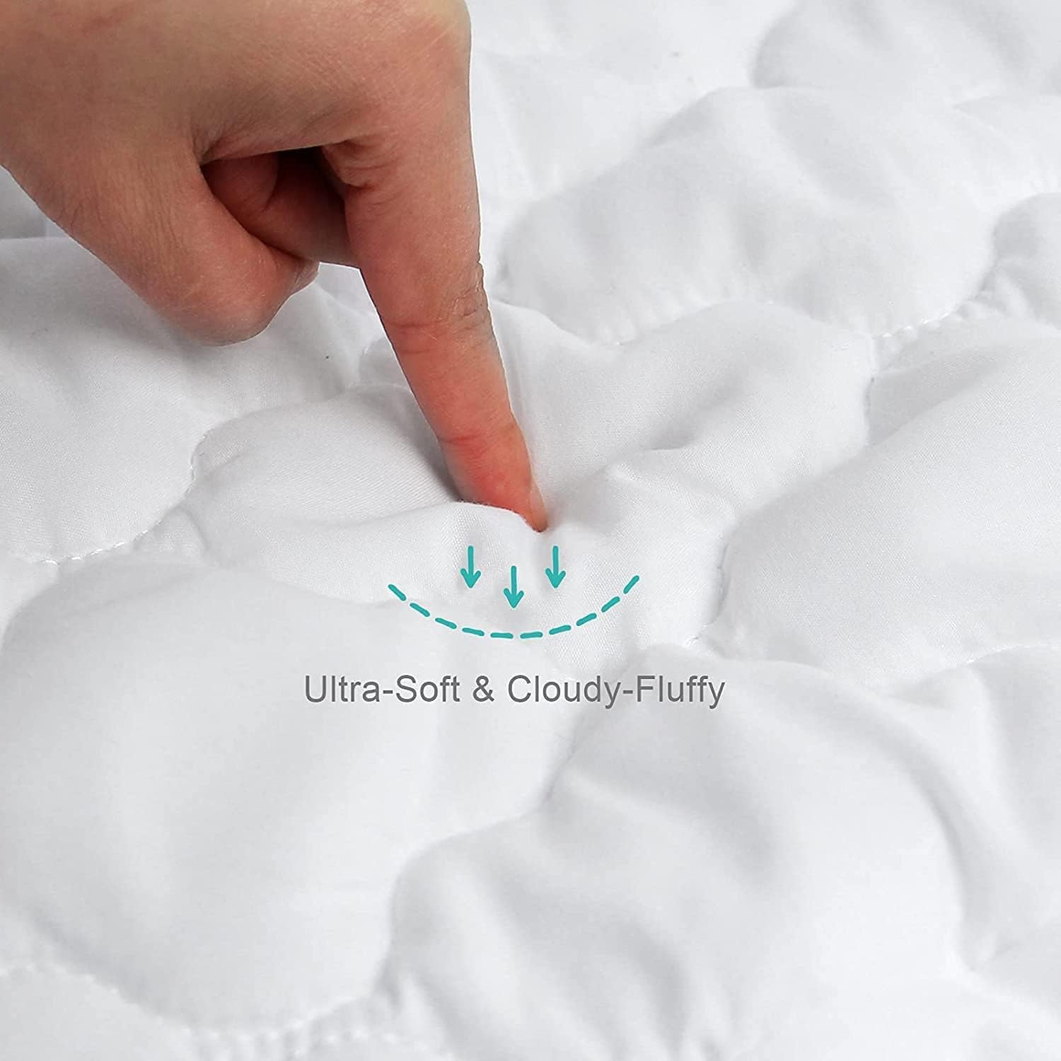 Biloban Cradle Mattress Pad Cover 36 x 18