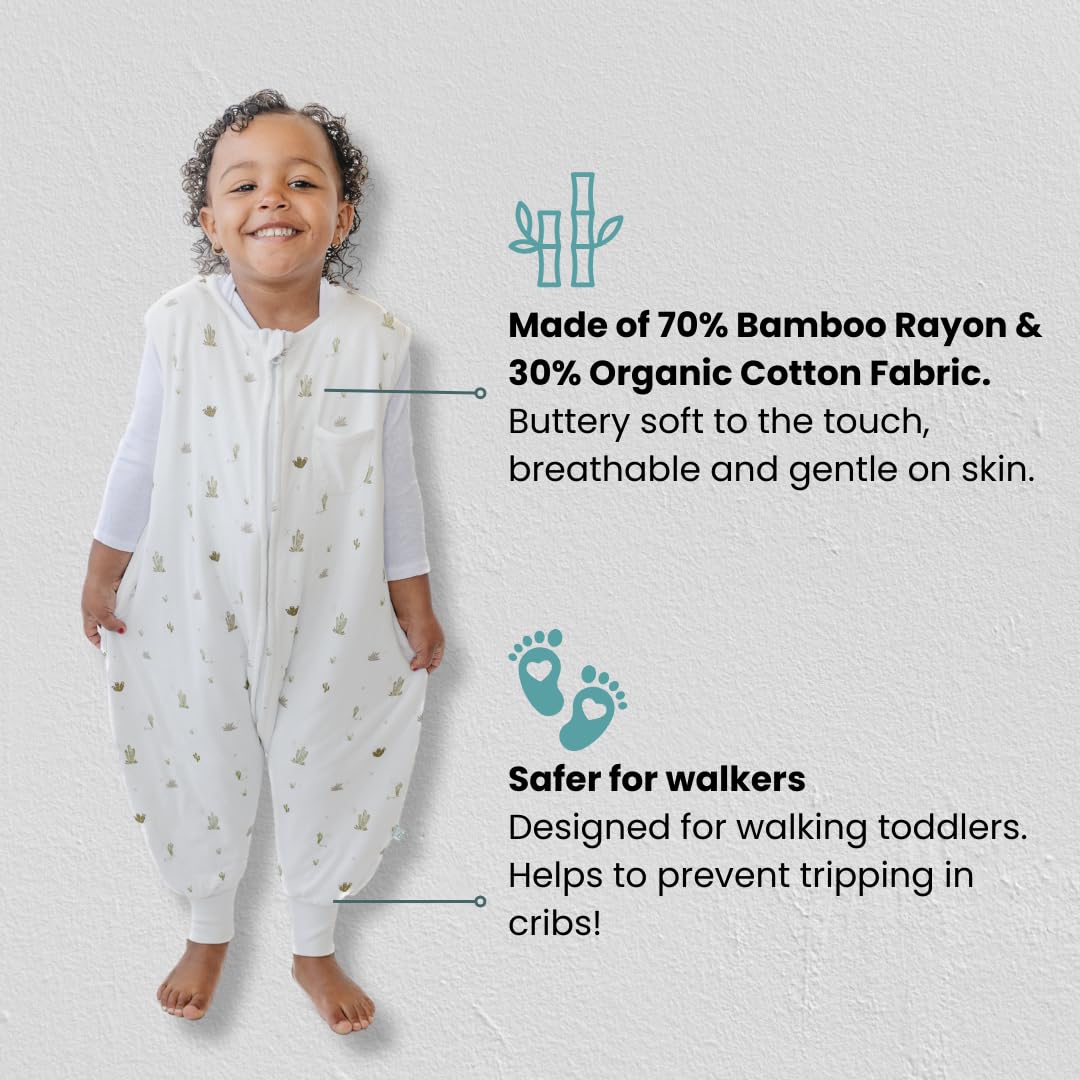 Tealbee DREAMSUIT Toddler Sleep Sack with Feet 2T 3T