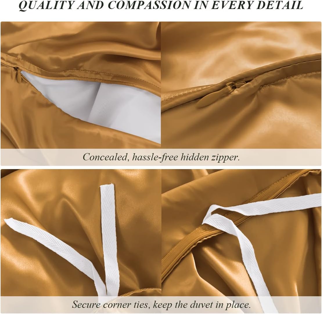 Promeed 100 Real Silk Crib Duvet Cover with Invisible Zipper 1