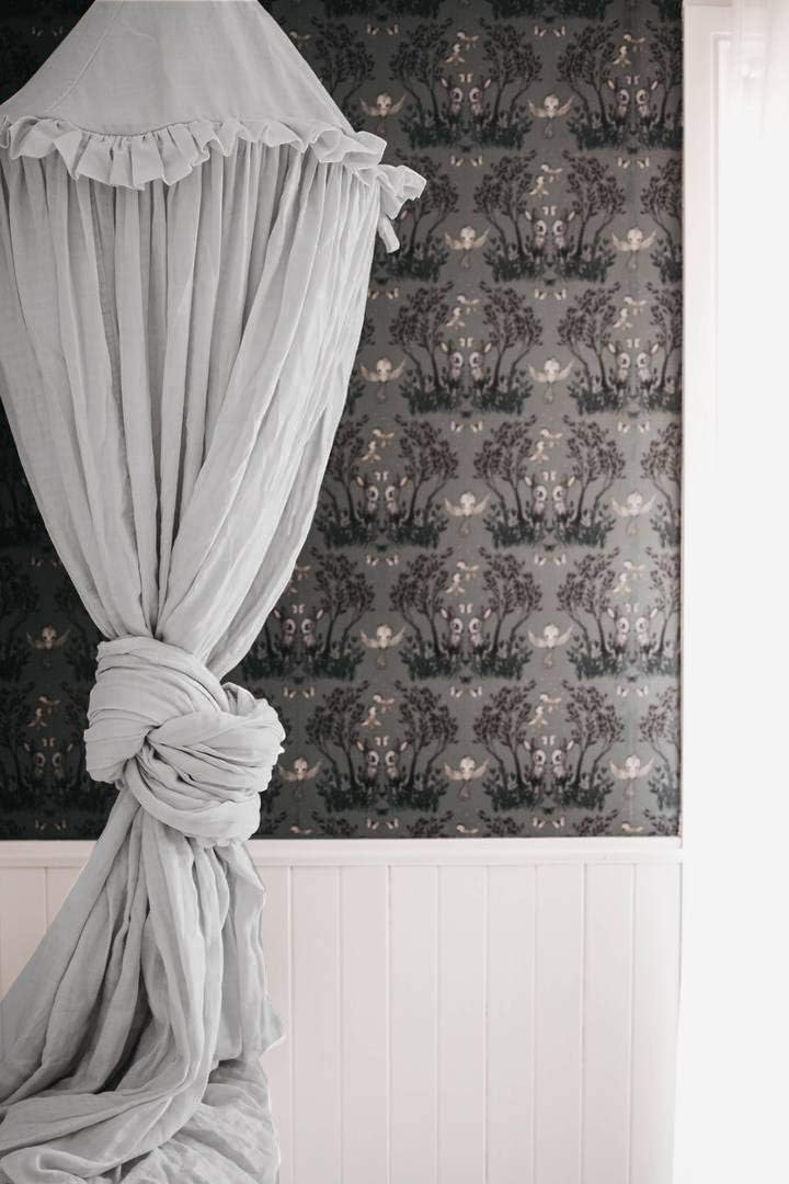 IBIZA VIBE Kids Bed Canopy with Frills