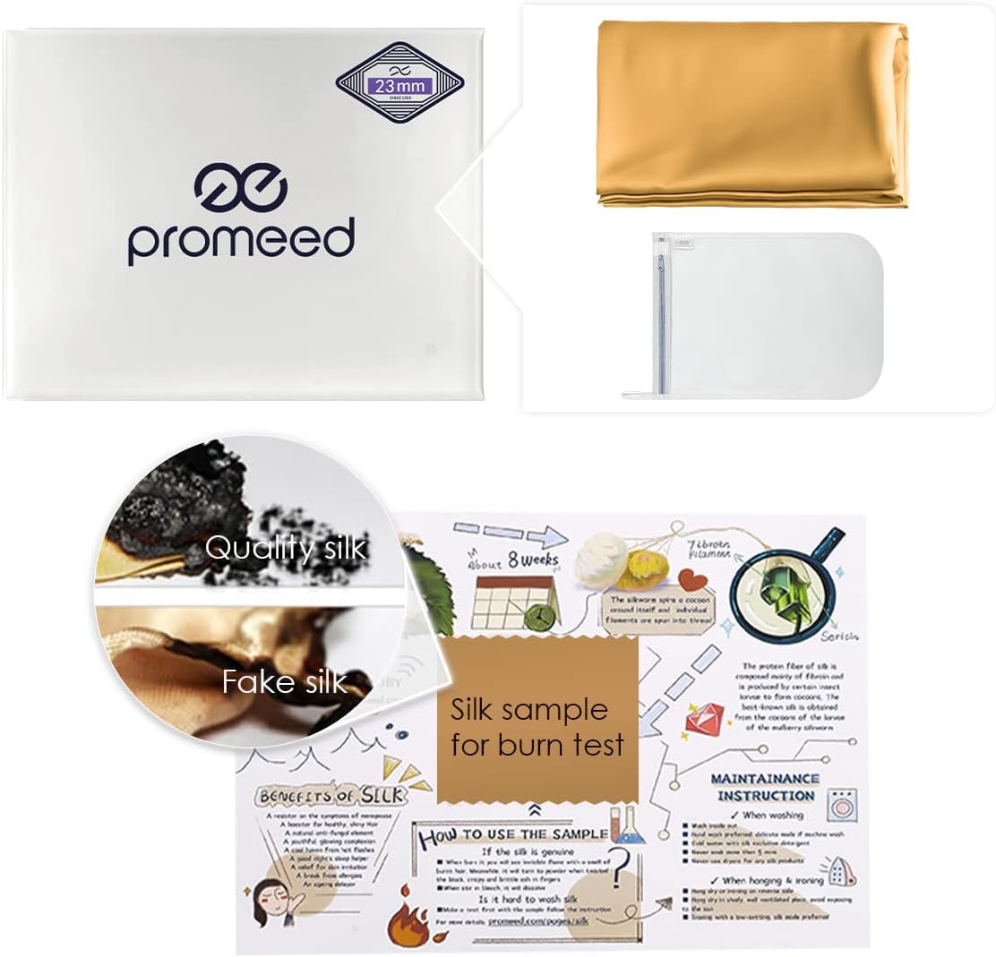 Promeed 100 Real Silk Crib Duvet Cover with Invisible Zipper 1