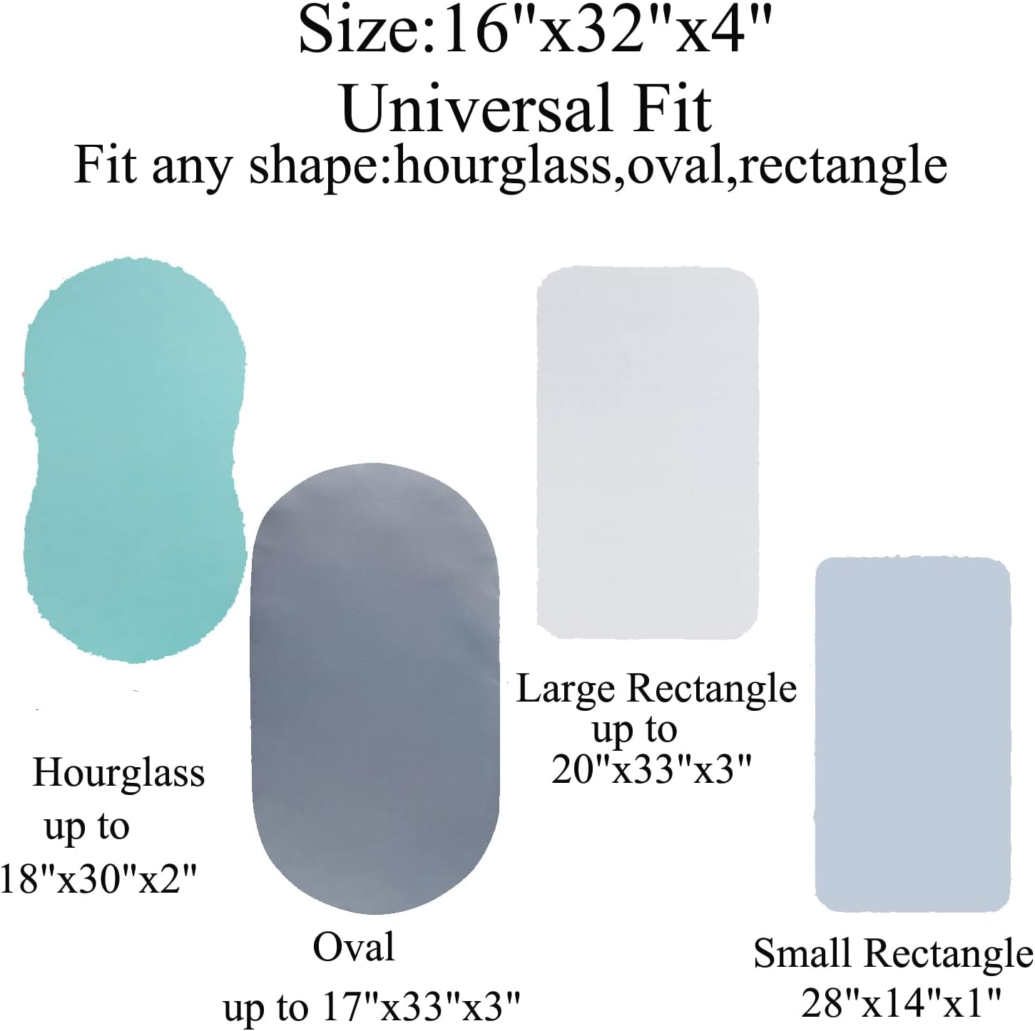 Tontukatu Bassinet Sheet Set 4 Pack Fitted Sheets