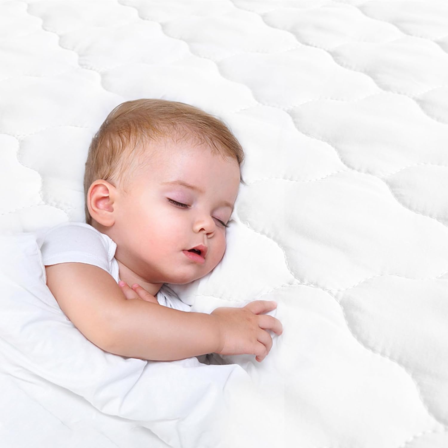 Biloban Bassinet Mattress Pad Cover 2 Pack 1