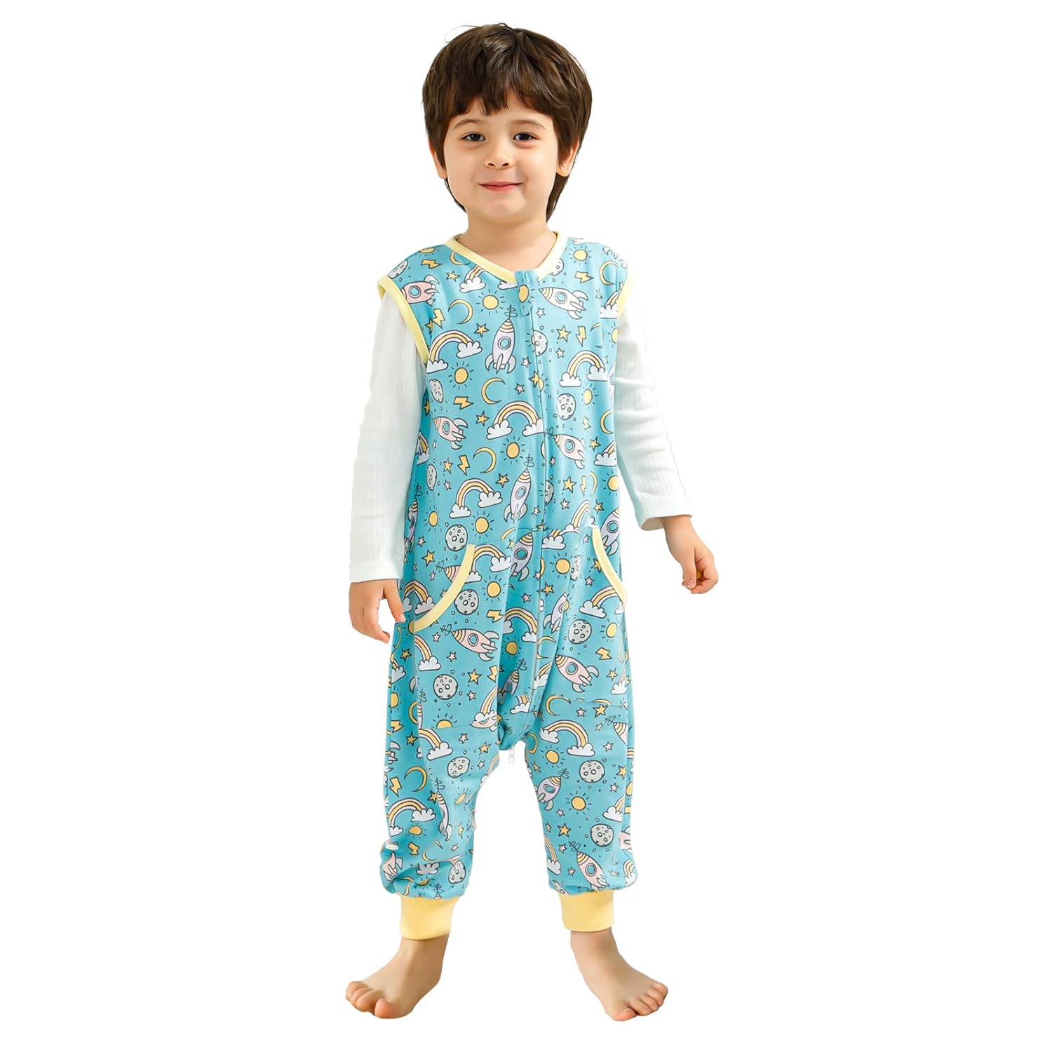 WONDAY Toddler Sleep Sack with Legs 05TOG Cotton