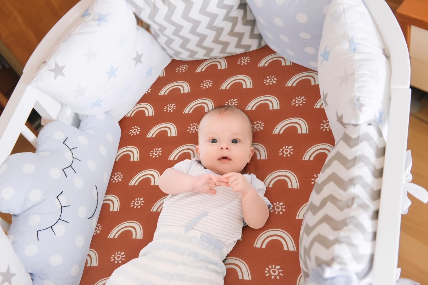 Jolas House 4 Pack Boho Bassinet Sheets