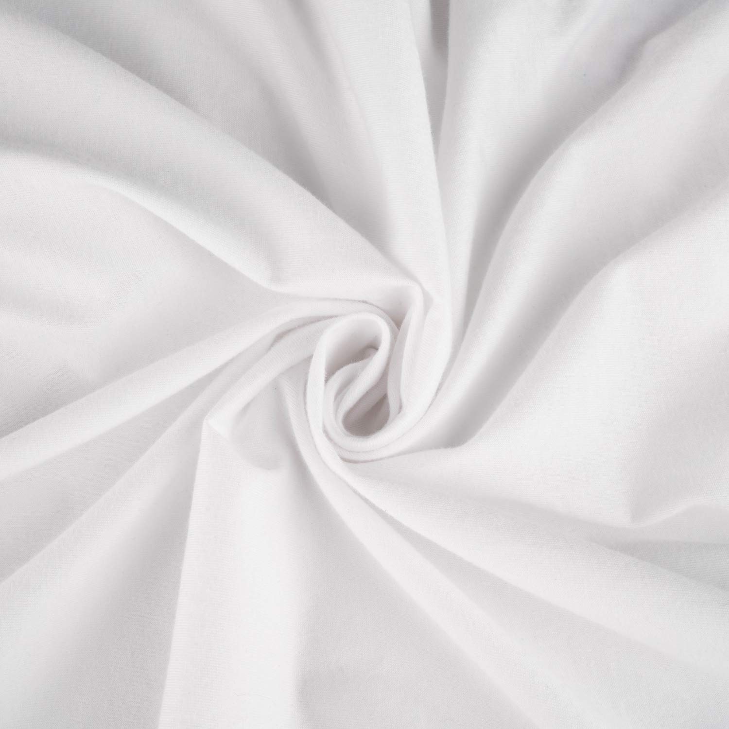 SheetWorld Fitted Cradle Sheet 18 x 36 Organic White 100 Cotton