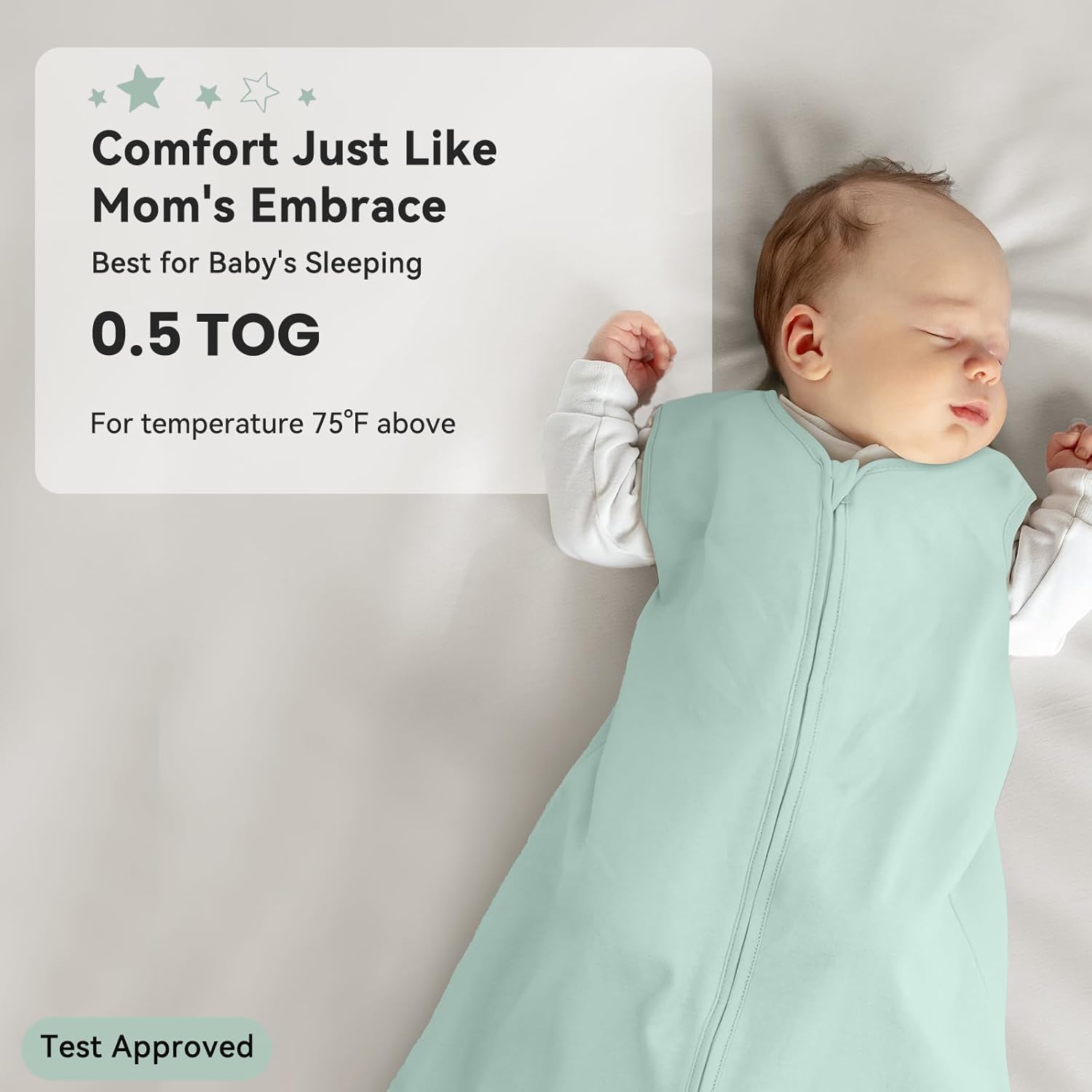 Unnivoll 6-12 Months Baby Sleep Sack 3 Pack 05 Tog
