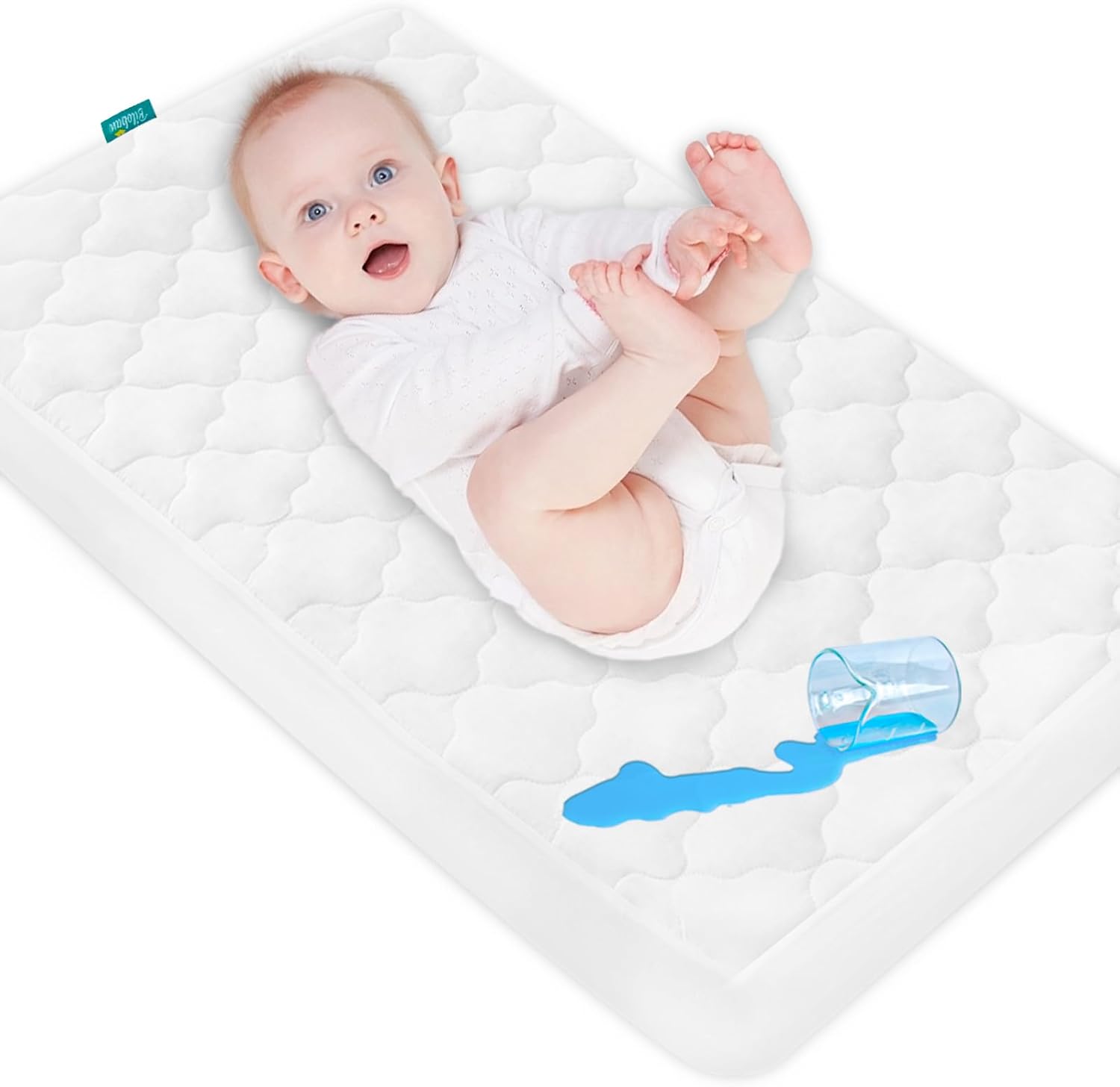 Biloban Cradle Mattress Pad Cover 36 x 18