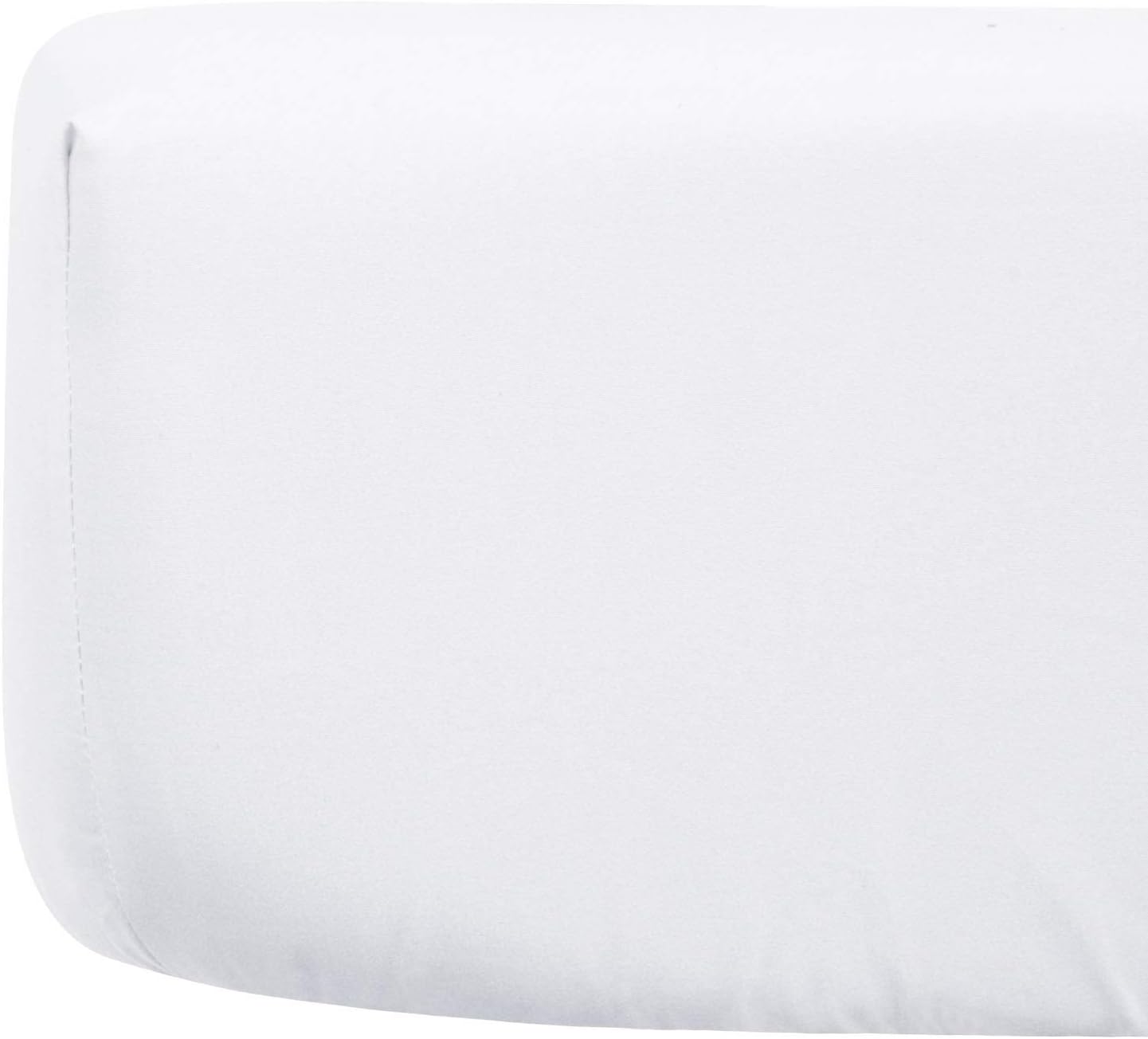 Organictune Microfiber Crib Sheets 28x52x8 White