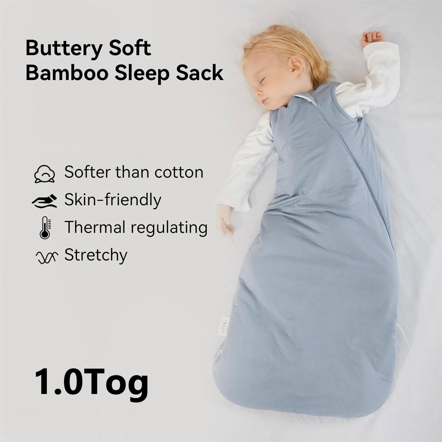 Okayinn BubblePanda Bamboo Sleep Sack 12-18 Months 10 Tog