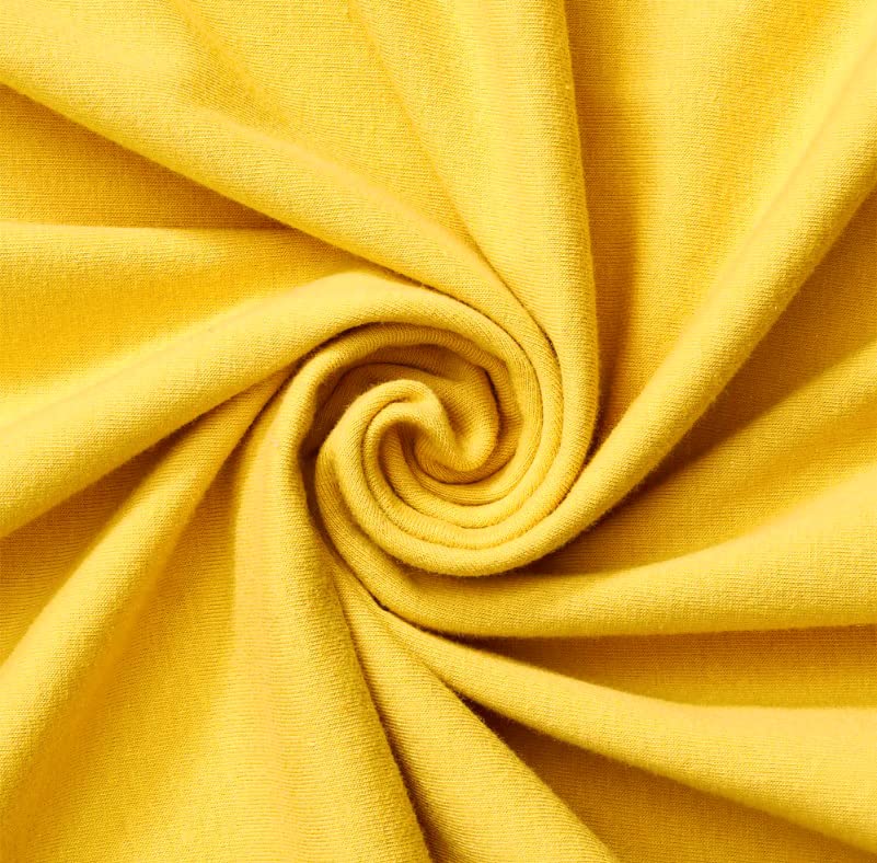 American Baby Company 100 Cotton Mini Crib Sheet 38 x 24 Yellow