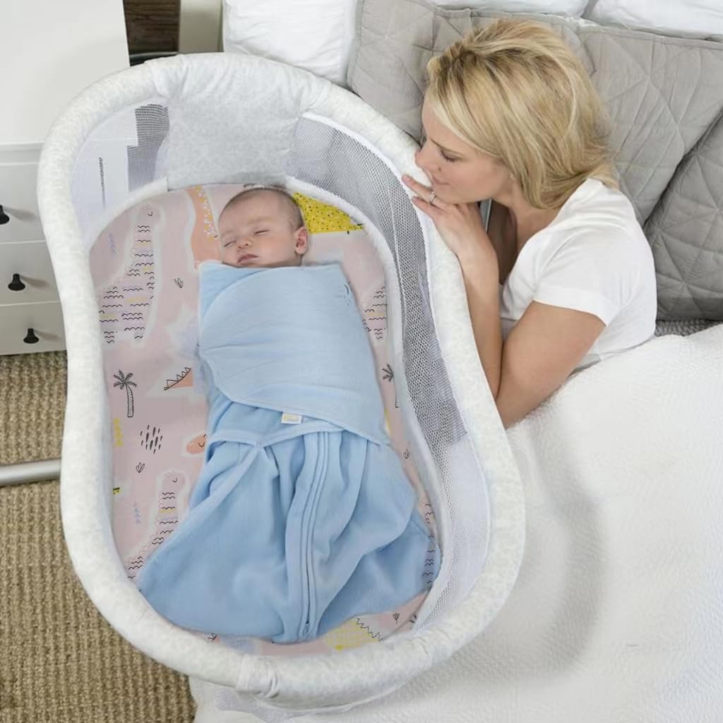 Aisawate Stretchy Ultra Soft Bassinet Sheet Set 2 Pack