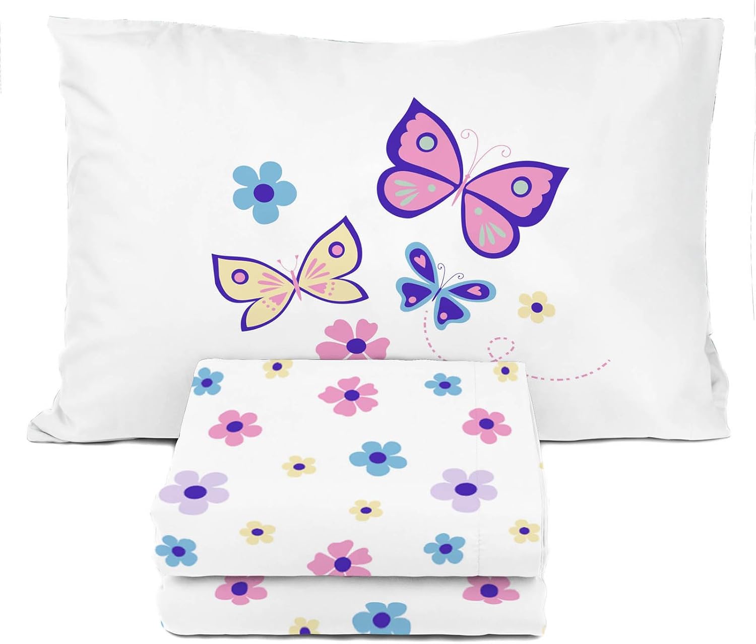 Sunny Side Up Flutter Toddler Sheet Set - 3 Piece