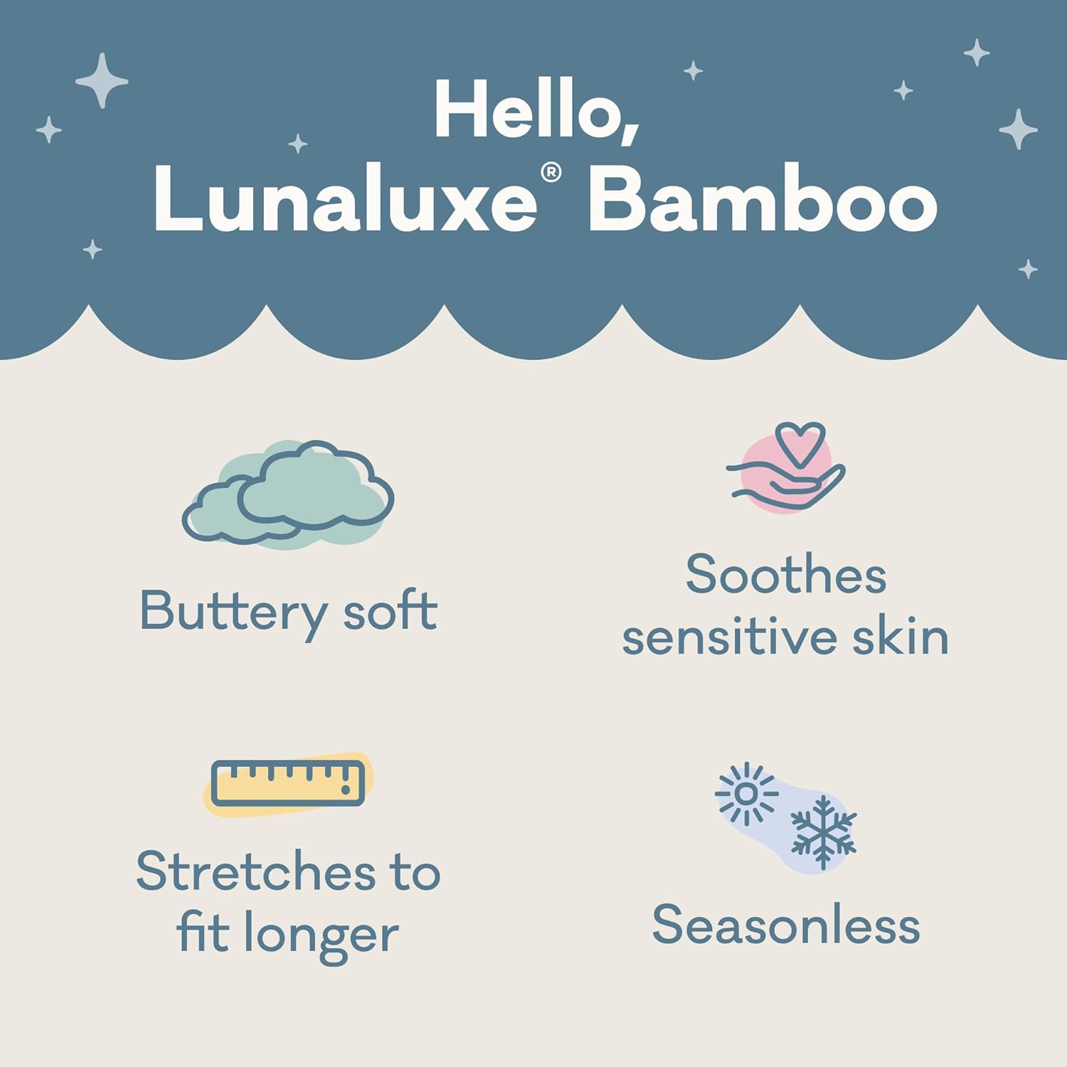 Little Sleepies Viscose Bamboo Crib Sheets for Boys Girls